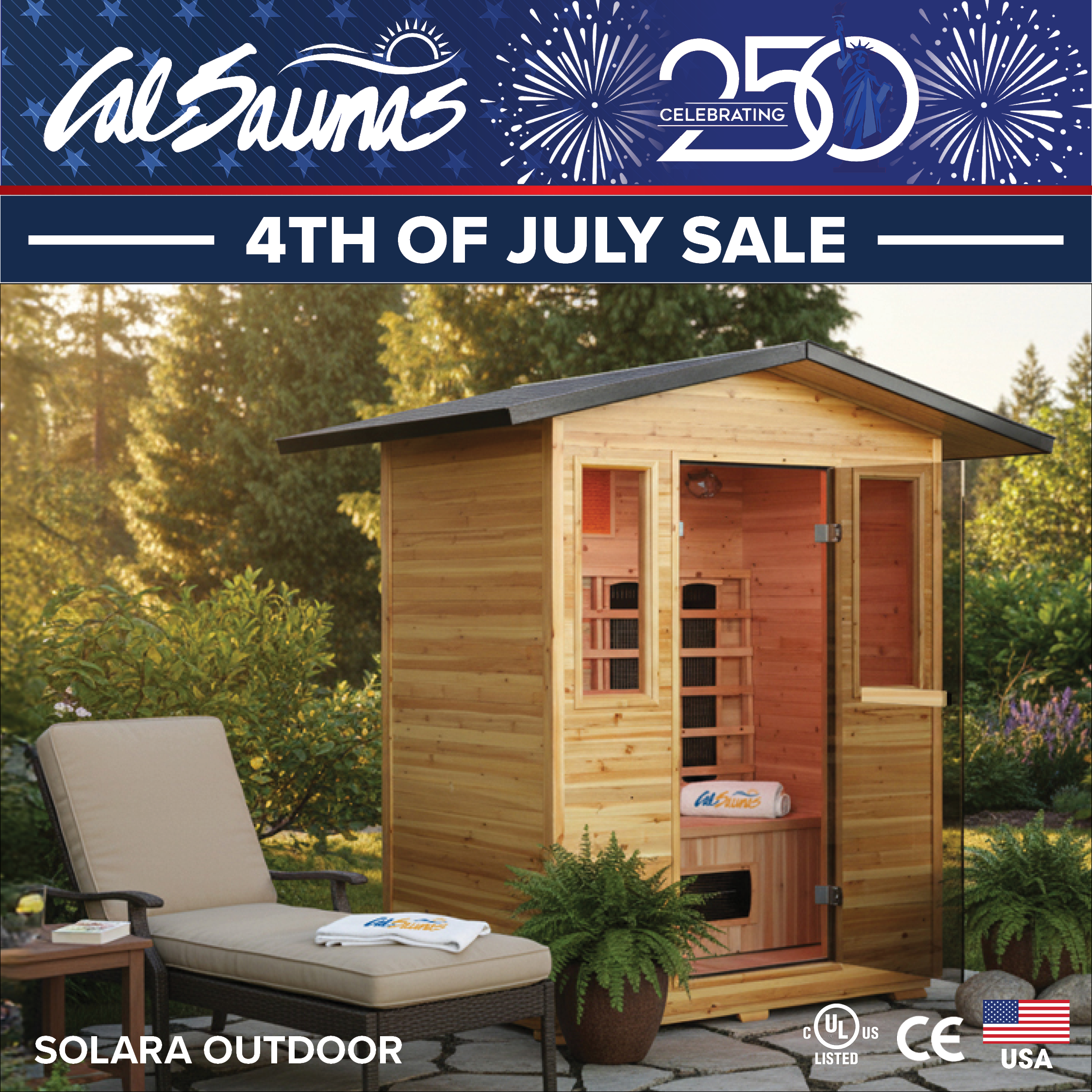 Calspas hot tub being used in a family setting - Springdale