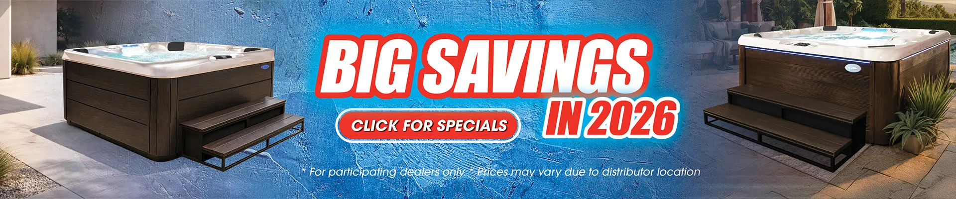 Calspas hot tub being used in a family setting - Springdale