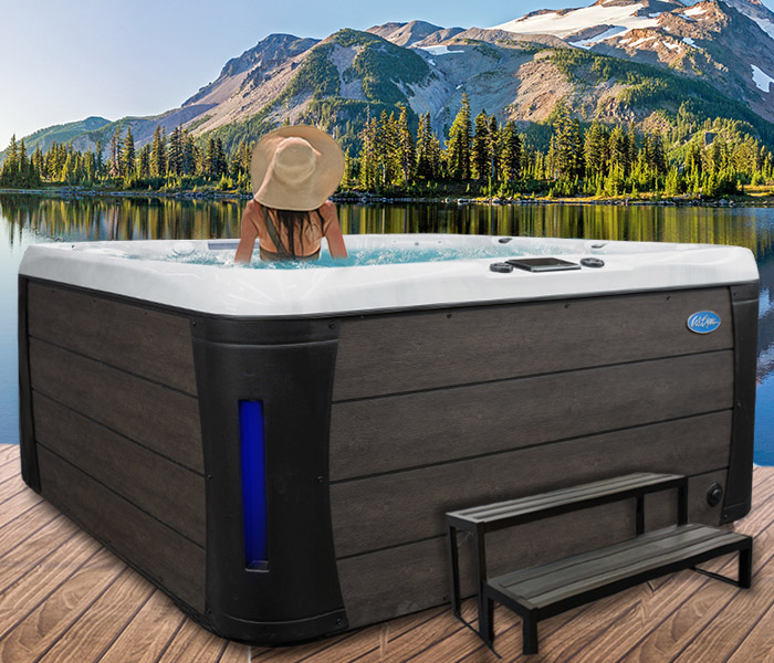 Calspas hot tub being used in a family setting - hot tubs spas for sale Springdale